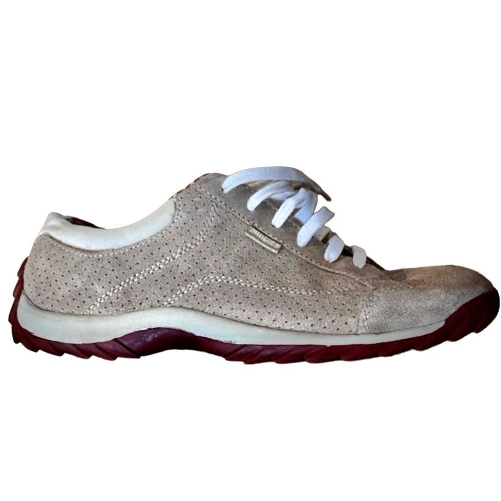 Simple Suede Lace Up Sneakers